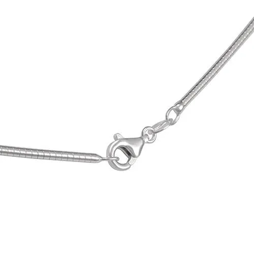 .935 sterling silver omega chain