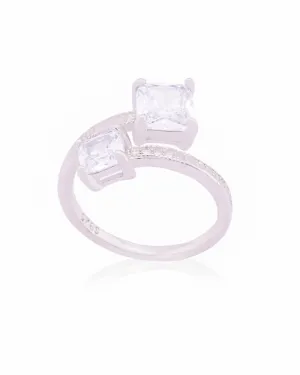 Adjustable Silver Fit Ring