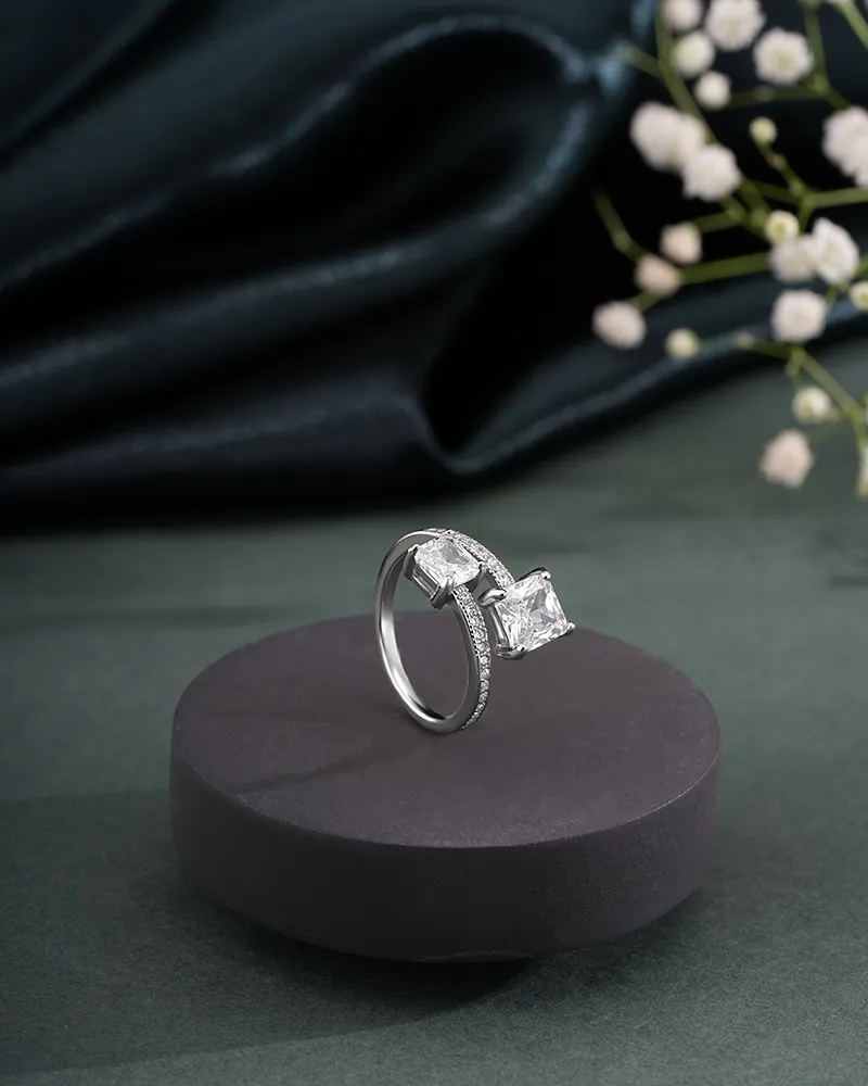 Adjustable Silver Fit Ring