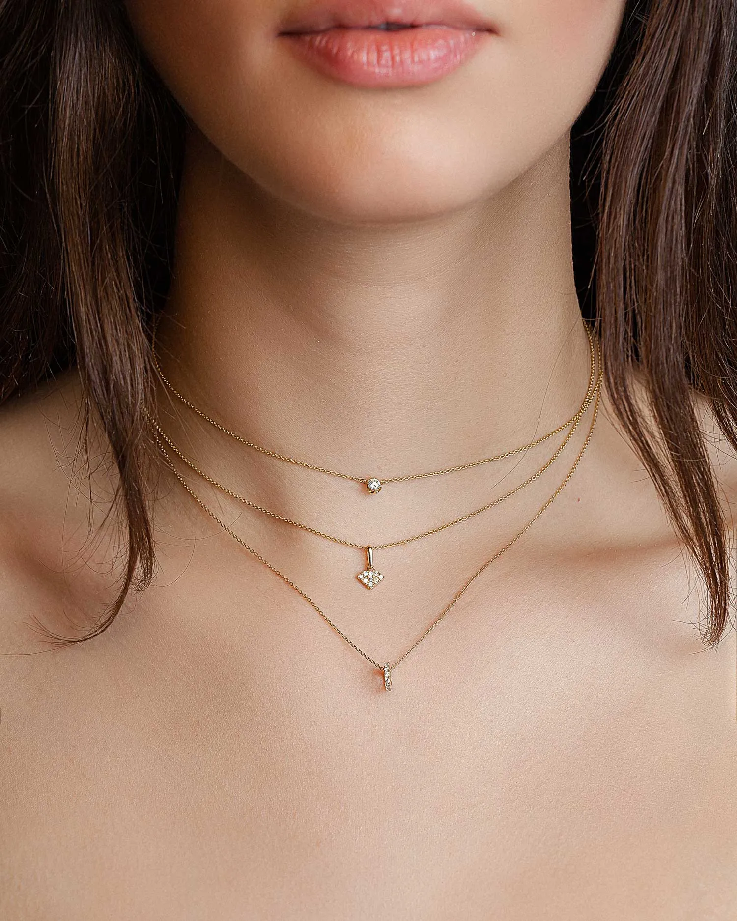 Anomalía Gold Pendant