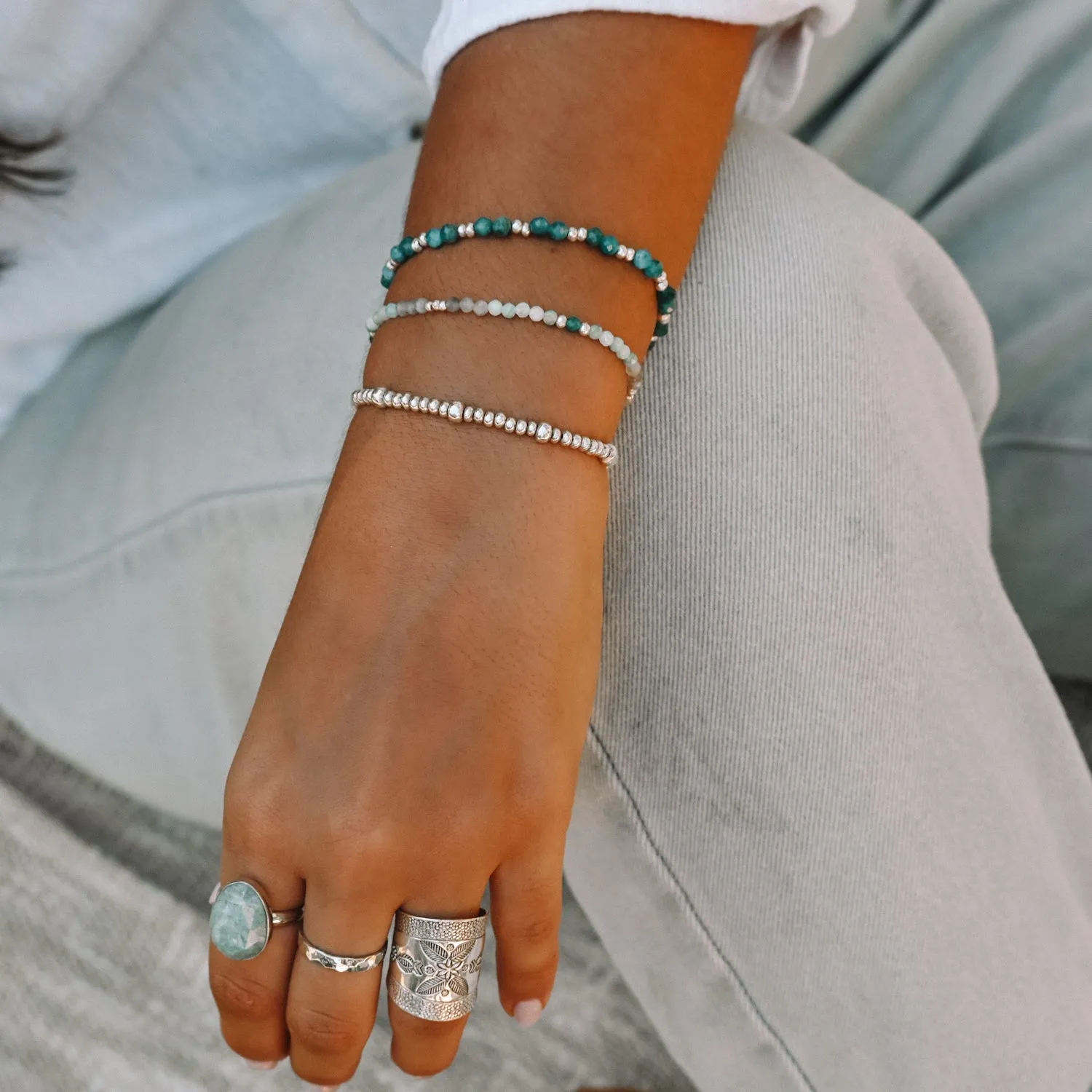 Aqua Aura Bracelet