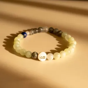 Aquarius Zodiac Bracelet