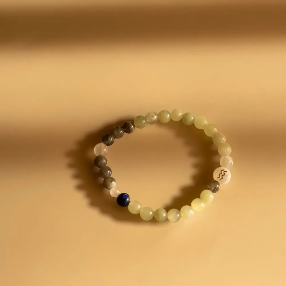 Aquarius Zodiac Bracelet