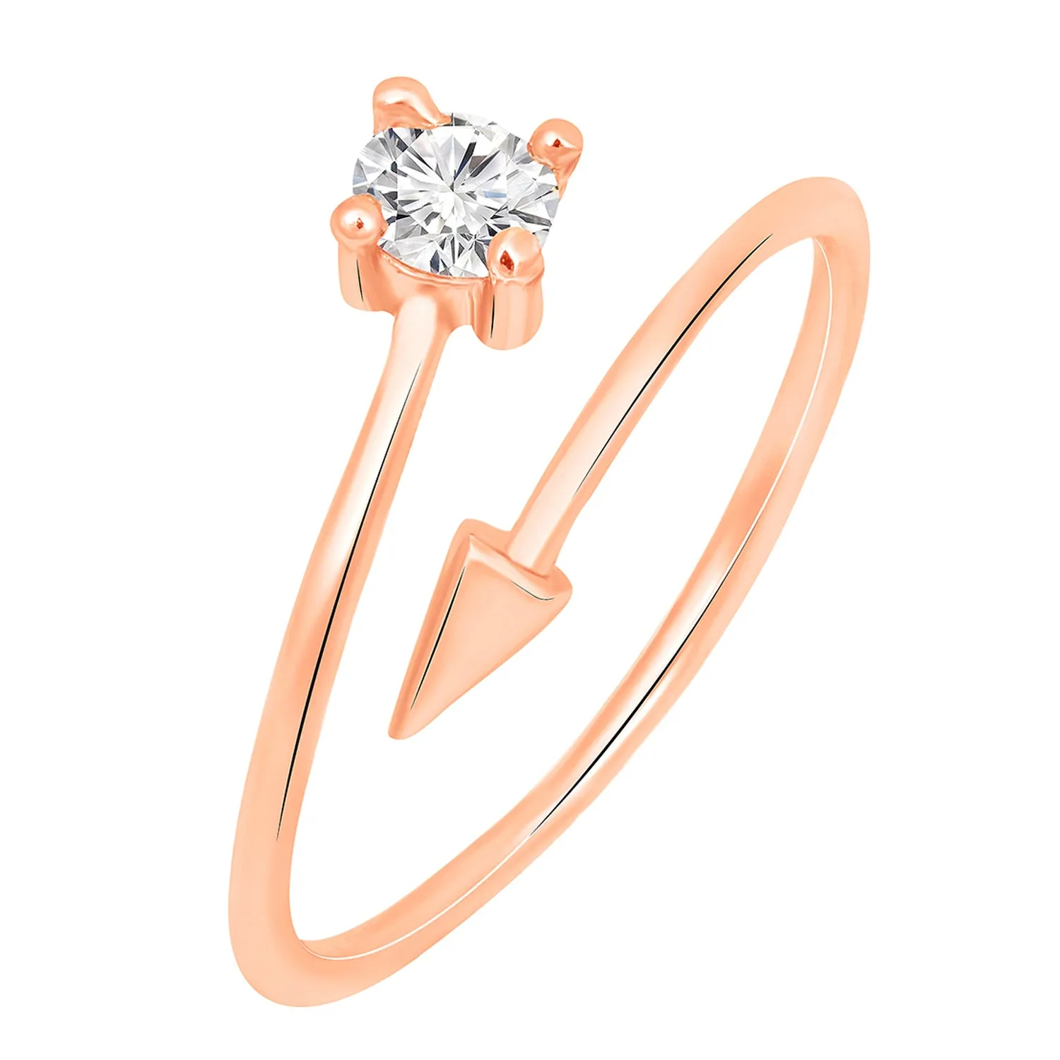 Arrow Shaped Adjustable Finger Ring