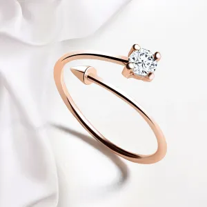 Arrow Shaped Adjustable Finger Ring