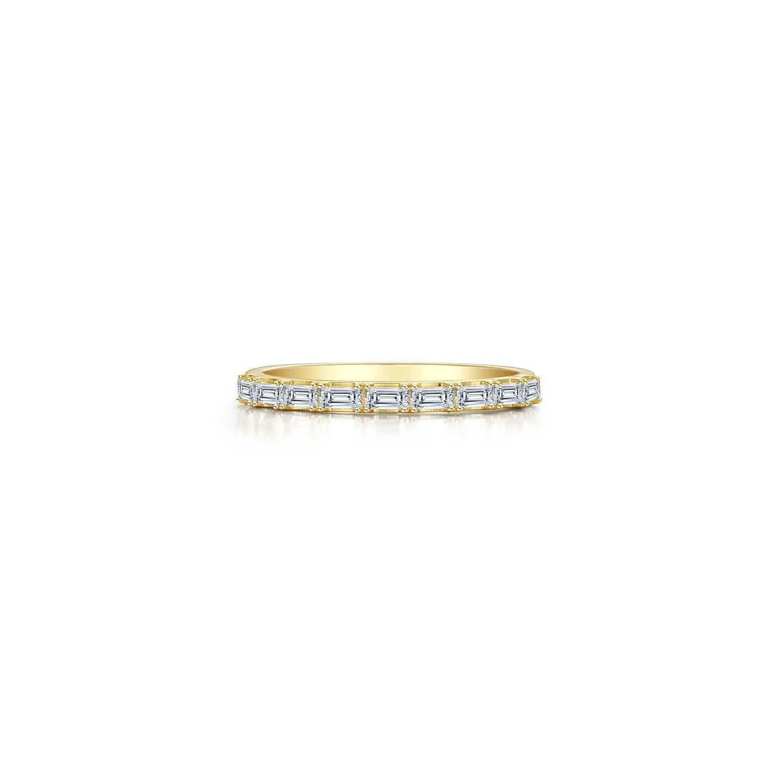 Baguette Half-Eternity Band R0537CRP05