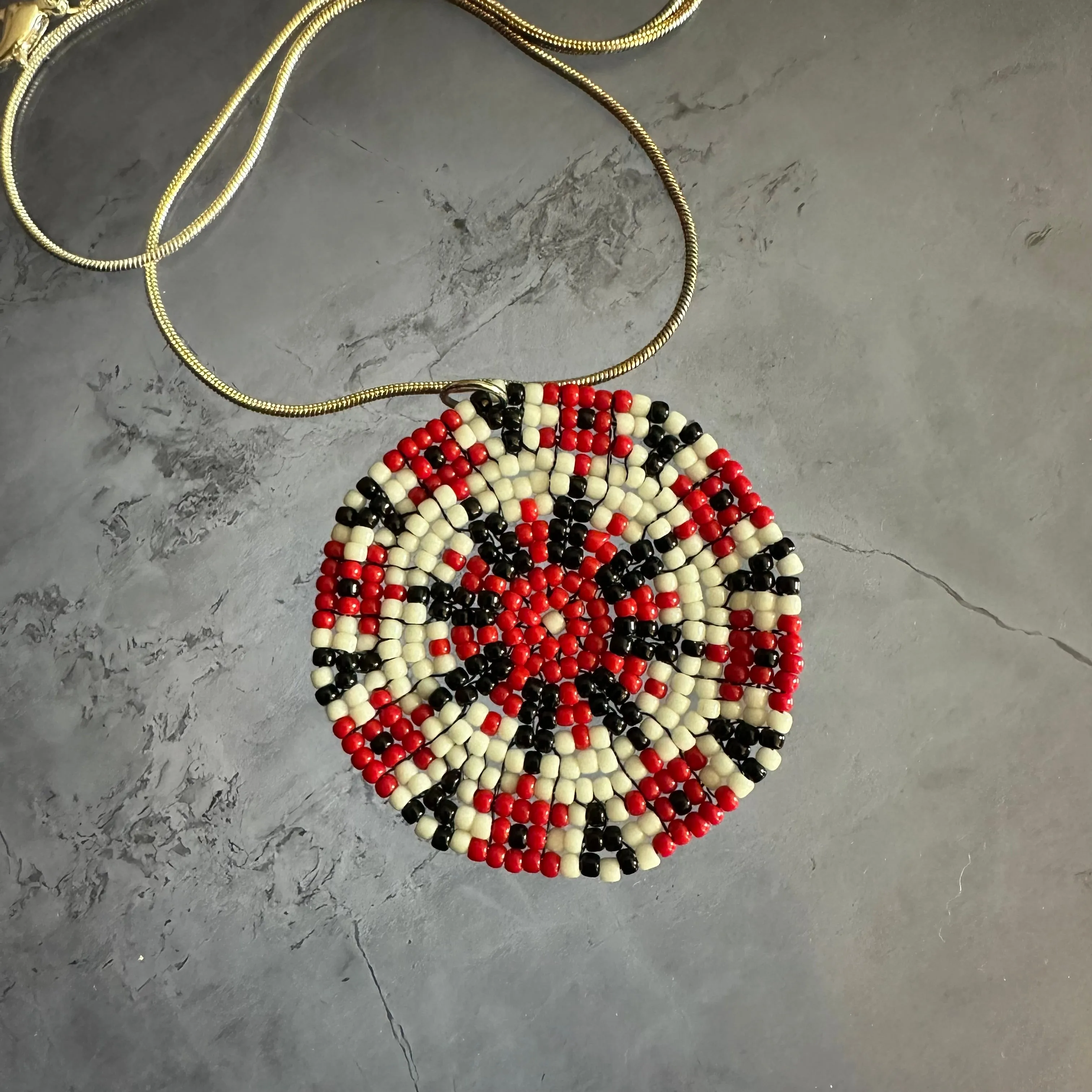Beaded necklaces