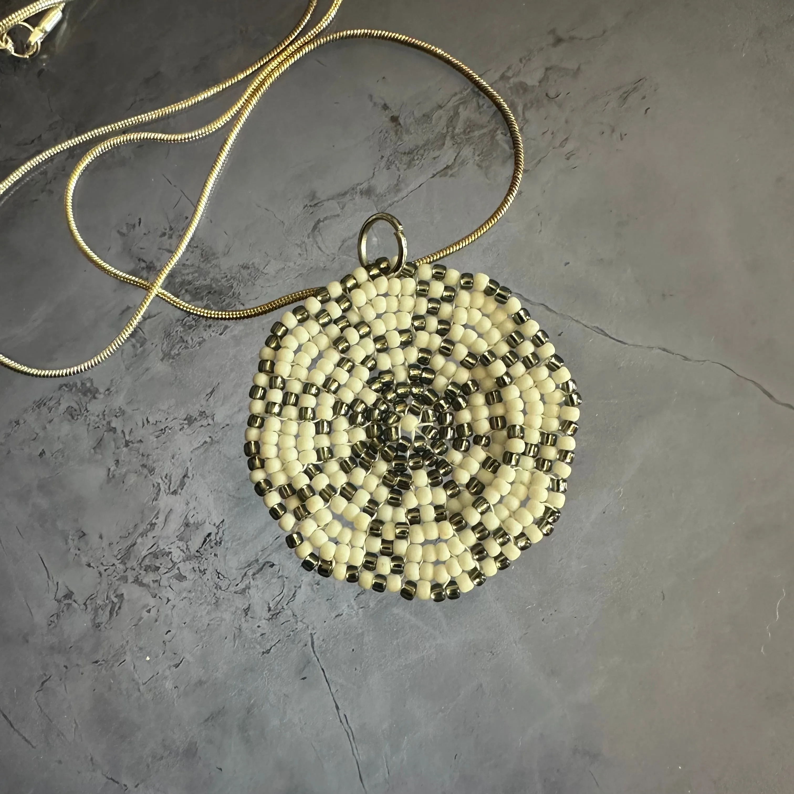 Beaded necklaces