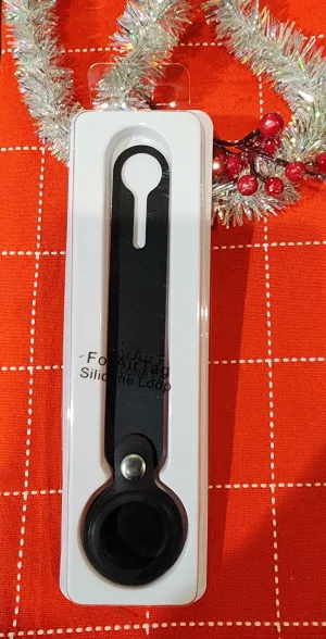 Black Gel Loop Ring For Air Tag