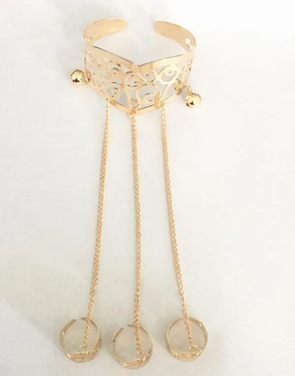 Bohemia style Bracelet with Ring wild party