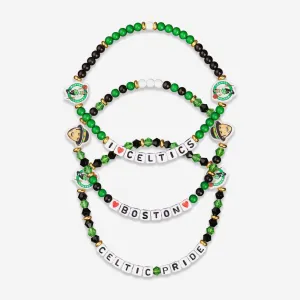 Boston Celtics 3 Pack Friendship Bracelet