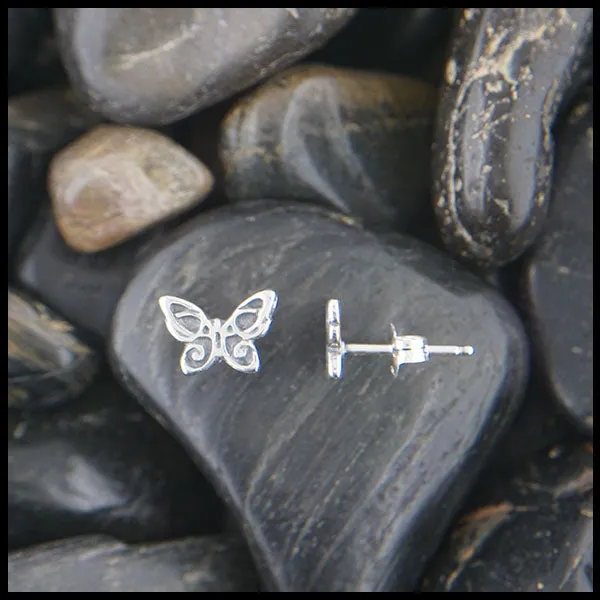 Butterfly Post Earrings