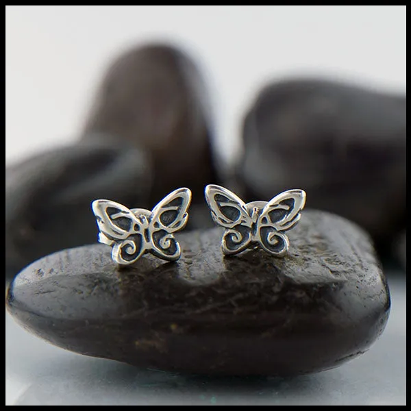Butterfly Post Earrings