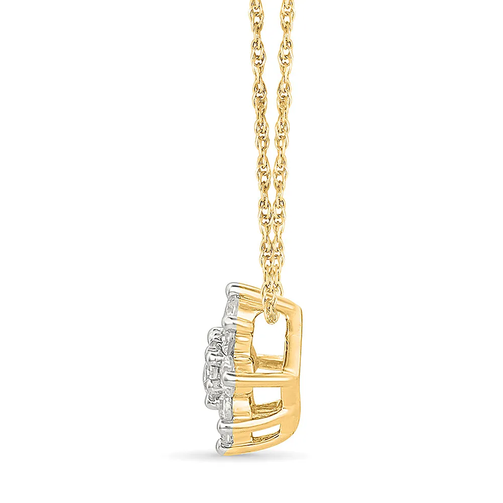 Celestial Sparkle Diamond Pendant