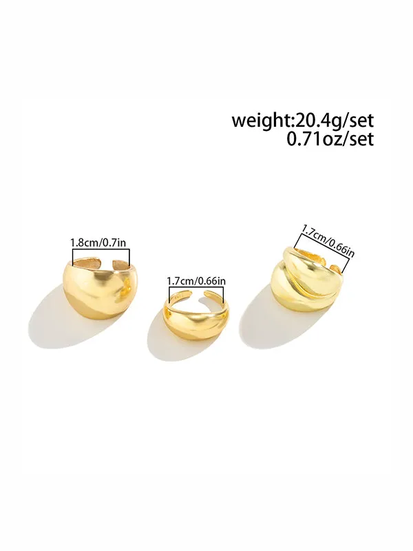 Chicmy-Adjustable Geometric Rings Accessories