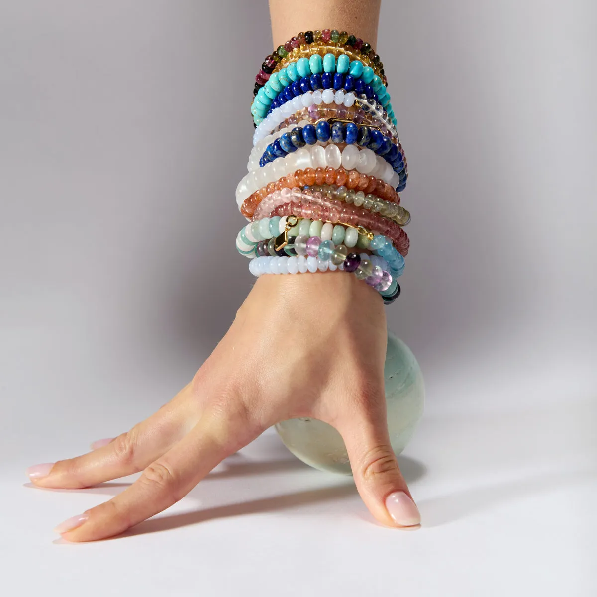 CITRINE CANDY BEADS BRACELET