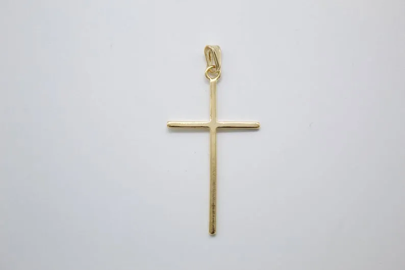 Classic Cross Charm Pendant (A113)