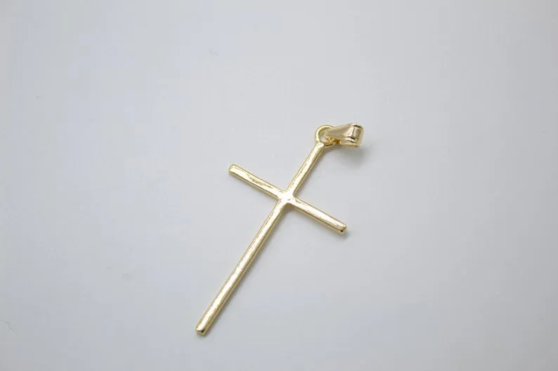 Classic Cross Charm Pendant (A113)