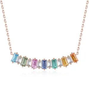 Classic Multi Sapphire and Diamond Pendant
