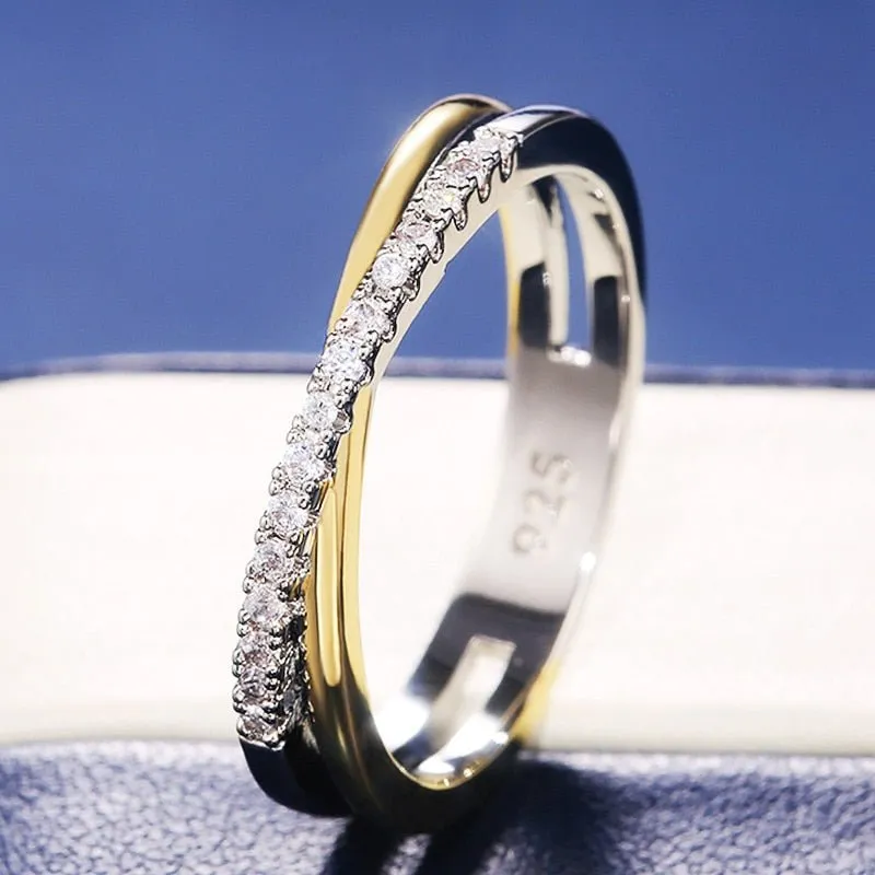 Classic X Shape Rings | Womens Jewelry Rings