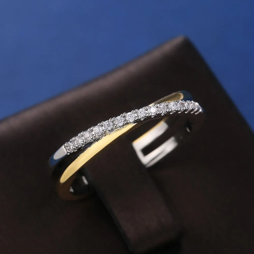 Classic X Shape Rings | Womens Jewelry Rings