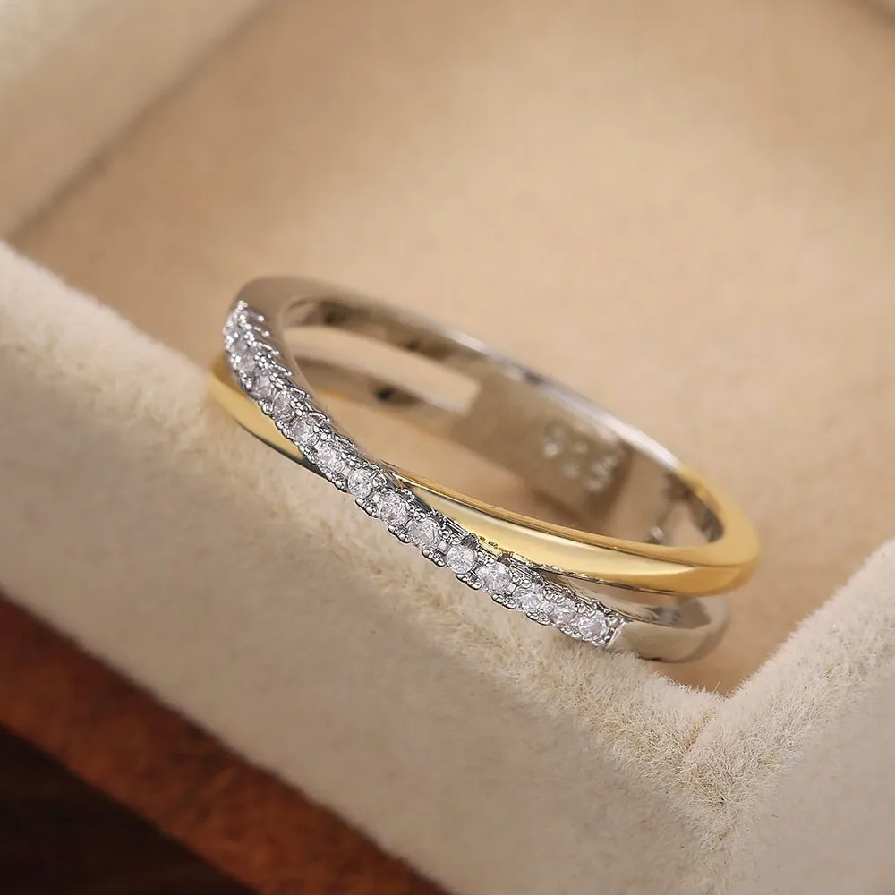 Classic X Shape Rings | Womens Jewelry Rings