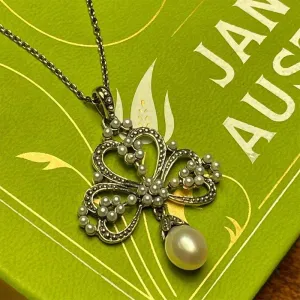 Dashwood Silver and Freshwater Pearl Necklace