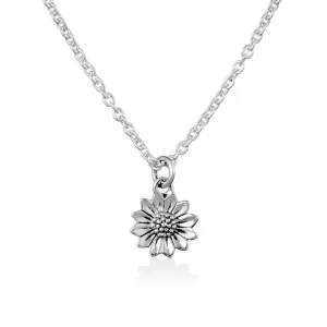 Delicate Sunflower Necklace