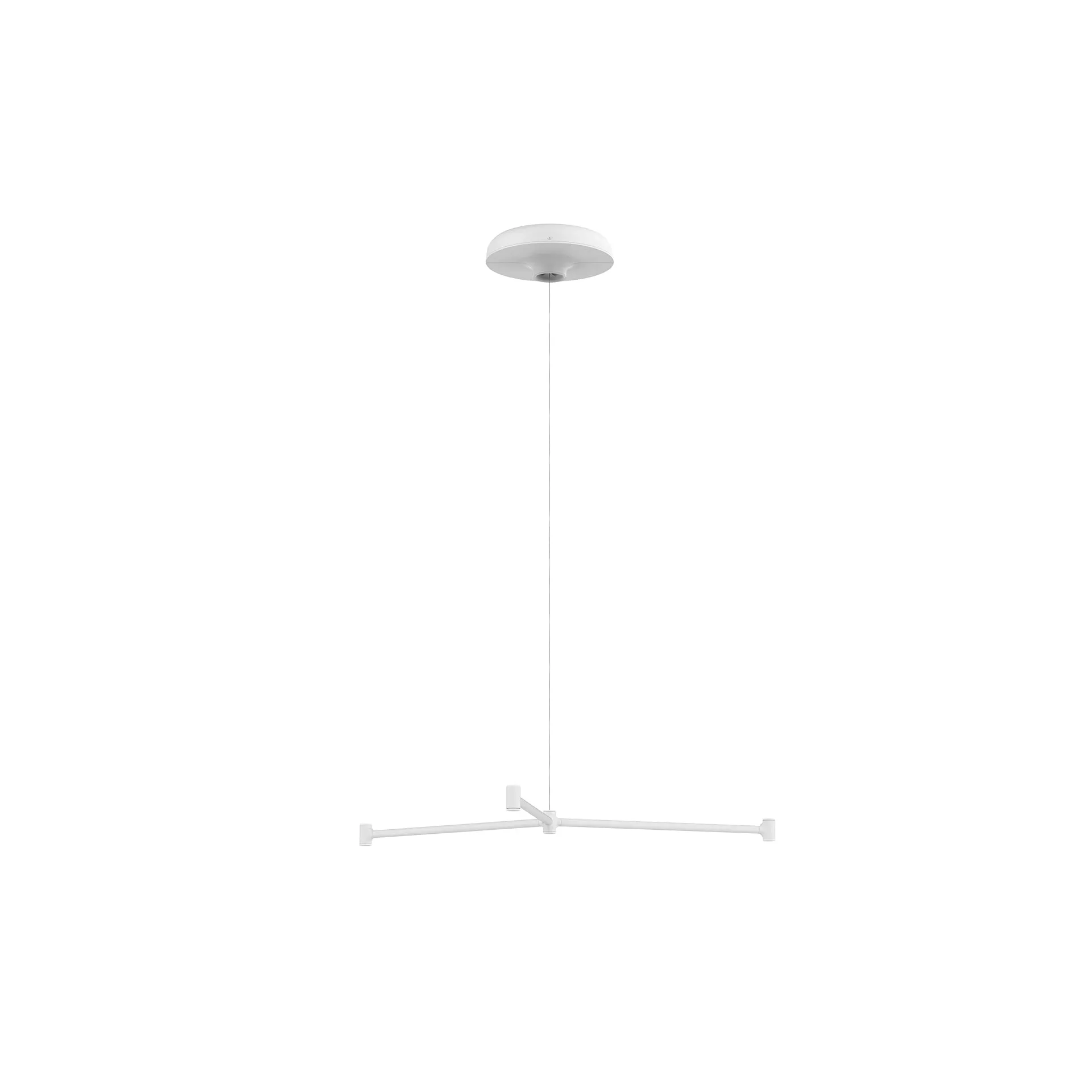 Dependant 4-Circular Suspension System by Louis Poulsen