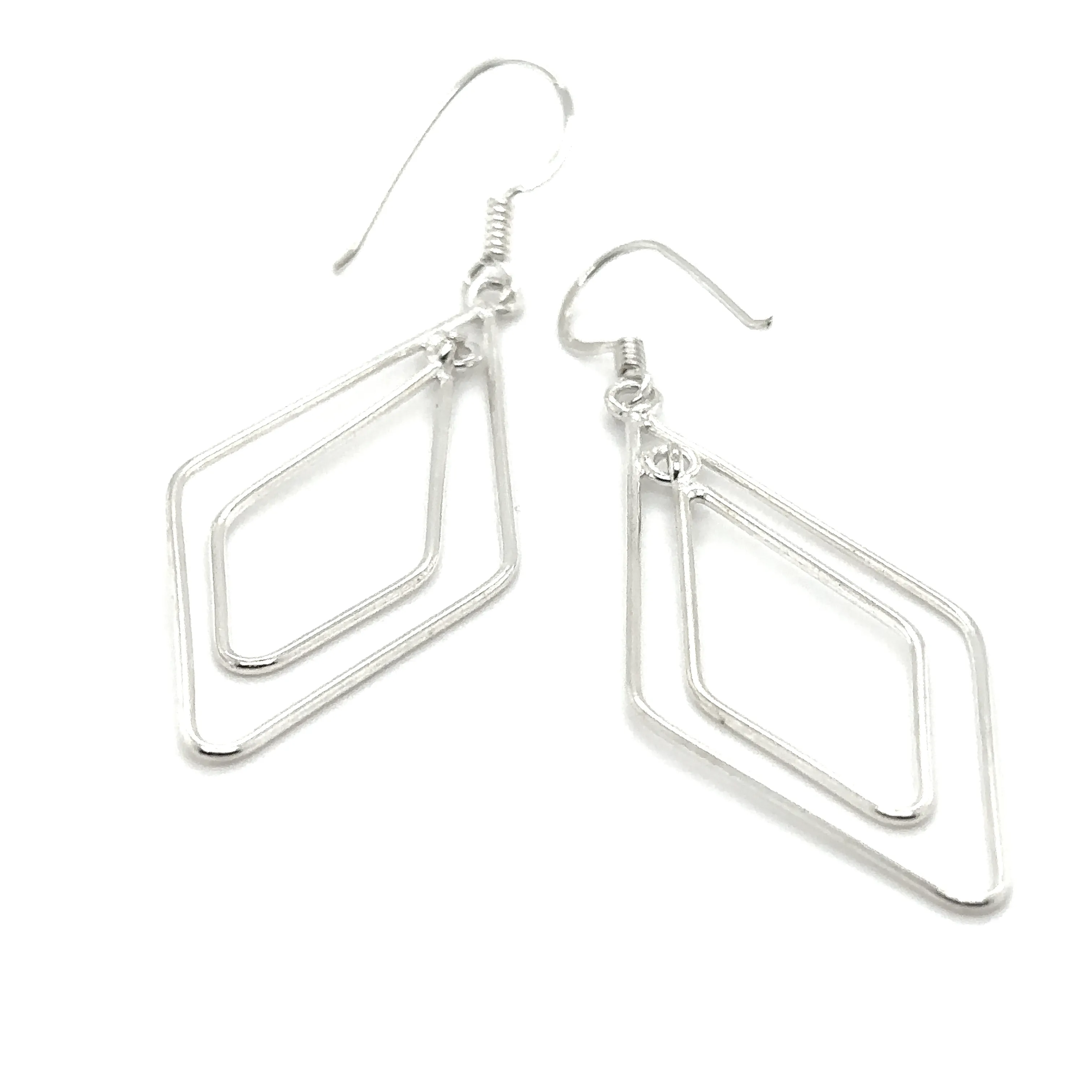 Diamond Shaped Earrings