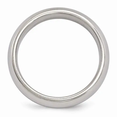 Edward Mirell Titanium Polished Band - 6mm