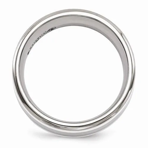 Edward Mirell Titanium With Sterling Silver Inlay - 9mm