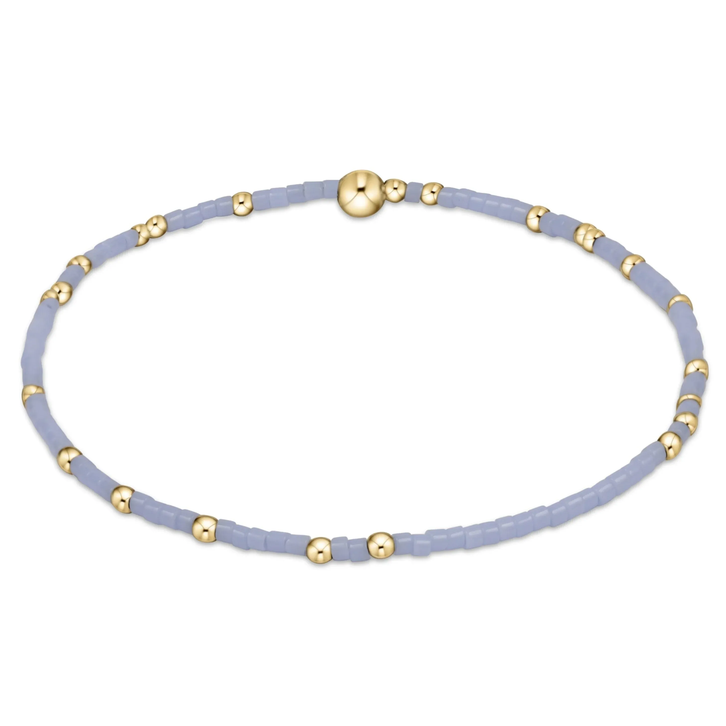 enewton 7.25" extends  Gameday Hope Unwritten Bracelet - Light Blue
