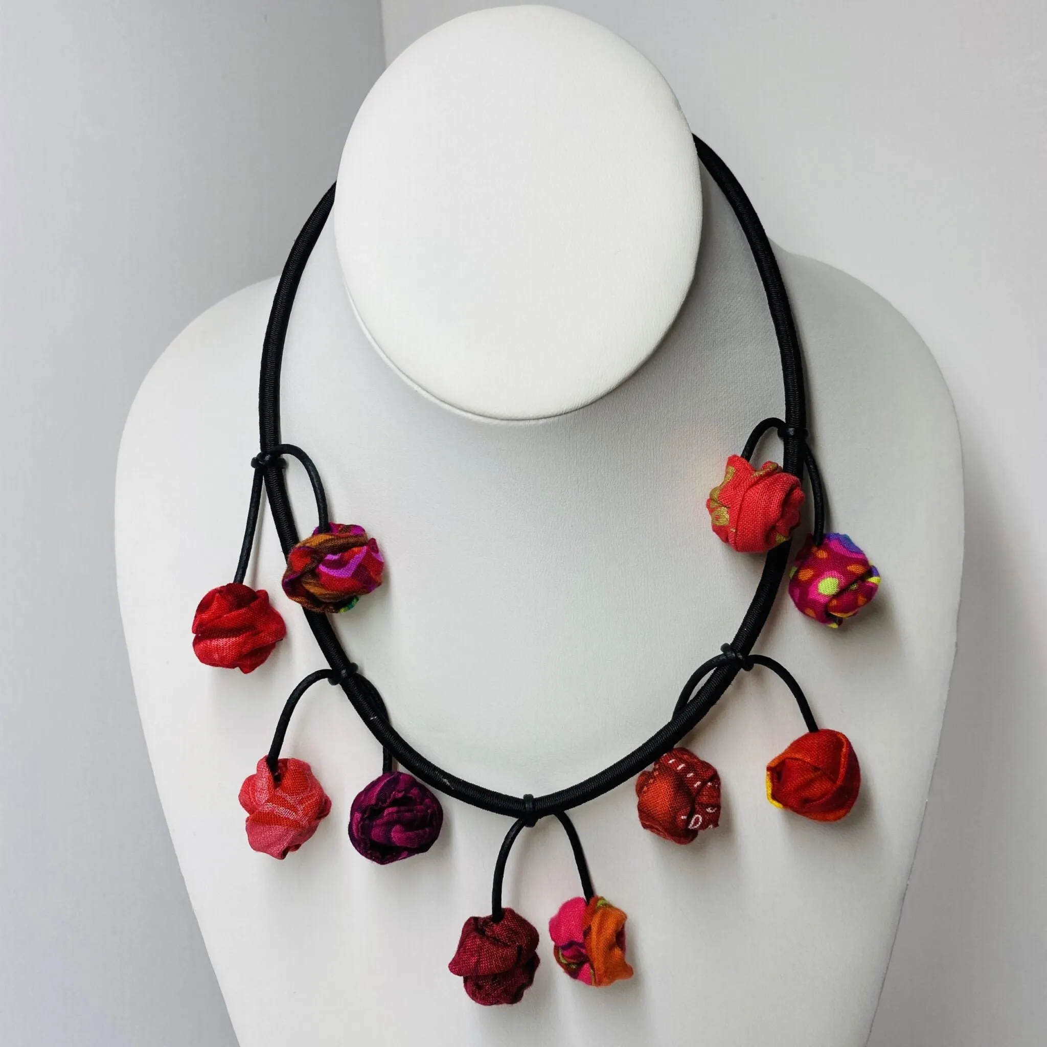 FICKLESTICKS Dangle Cherry Necklace - NEUTRALS (NOT RED)