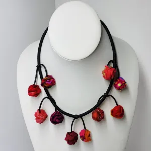 FICKLESTICKS Dangle Cherry Necklace - NEUTRALS (NOT RED)