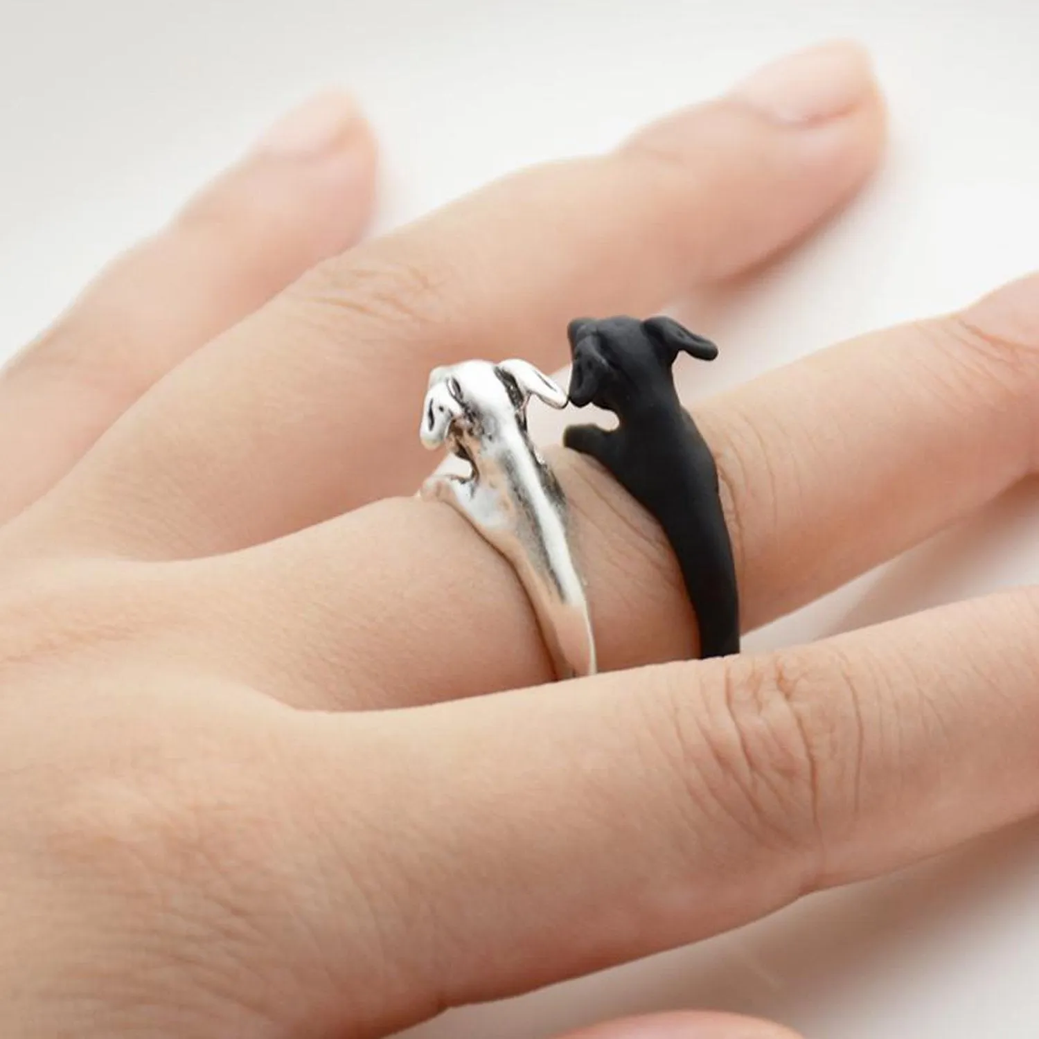 Greyhound Wrap Ring