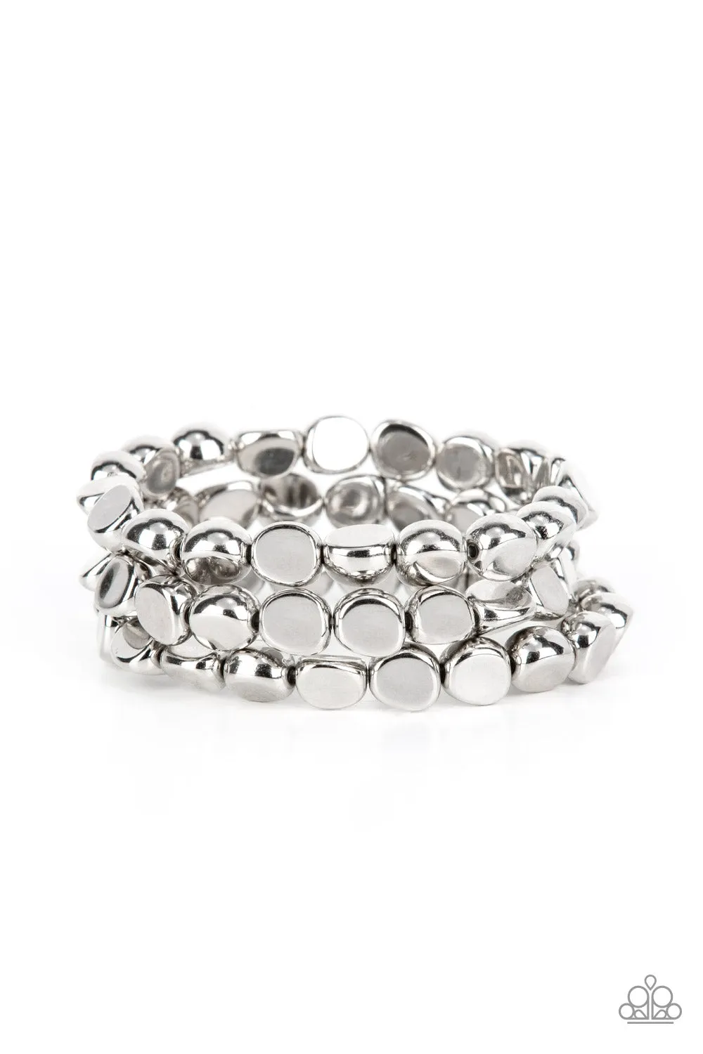 HAUTE Stone - Silver Bracelets