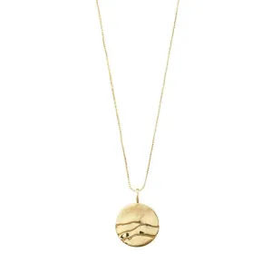 Heat Coin Pendant Necklace