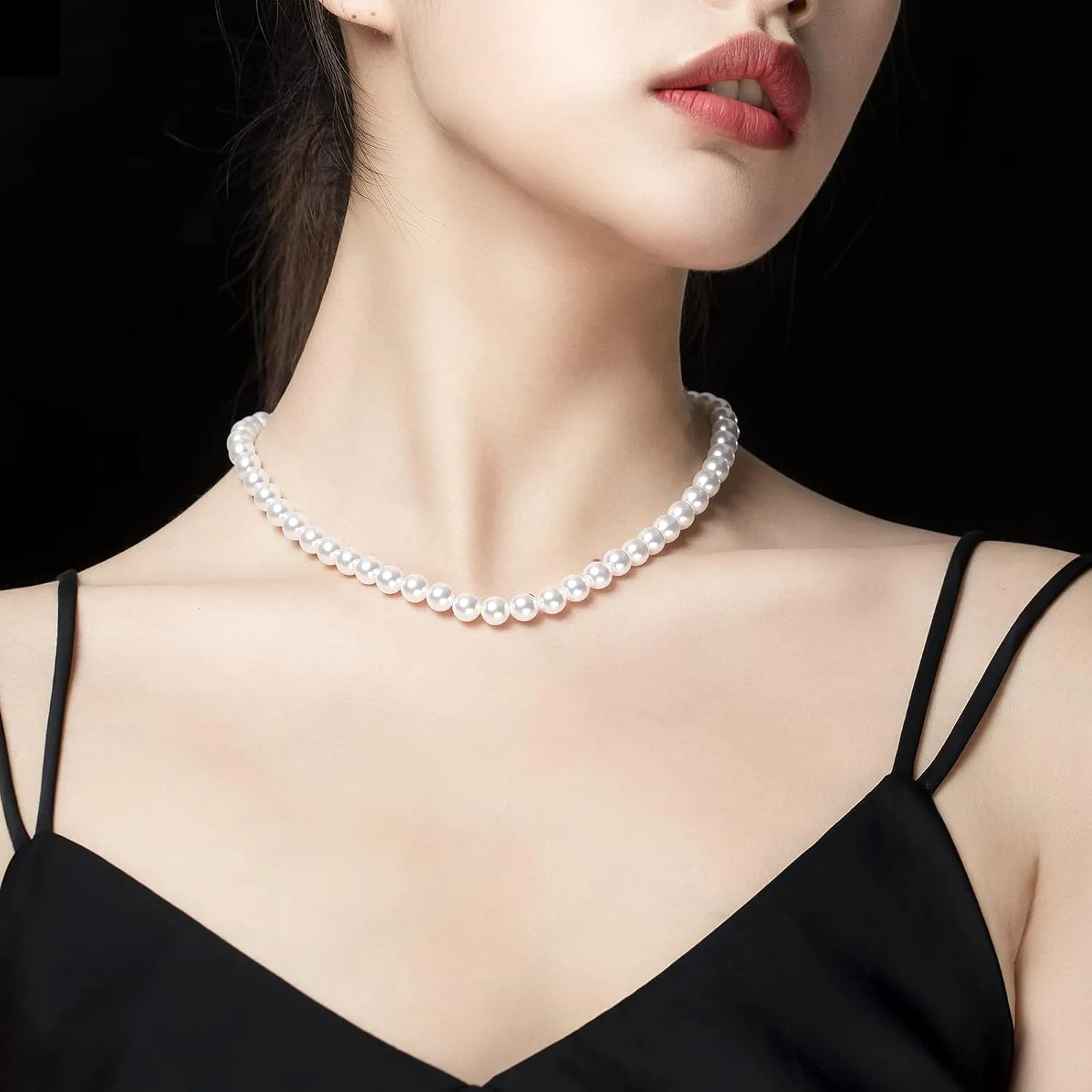 Imitation Pearl Necklace Wedding Pearl Necklace for Women