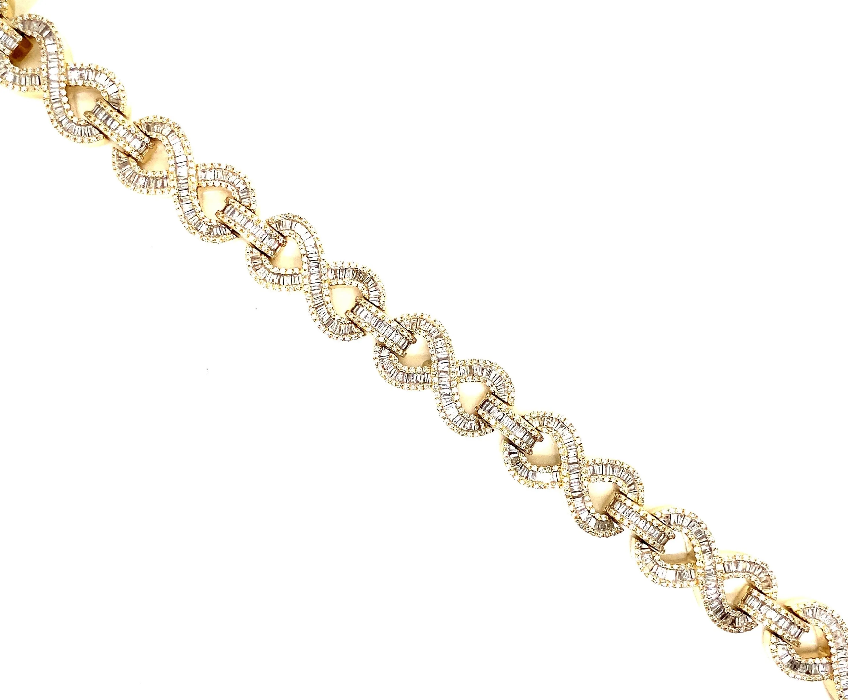 Infinity Diamond Men's Bracelet