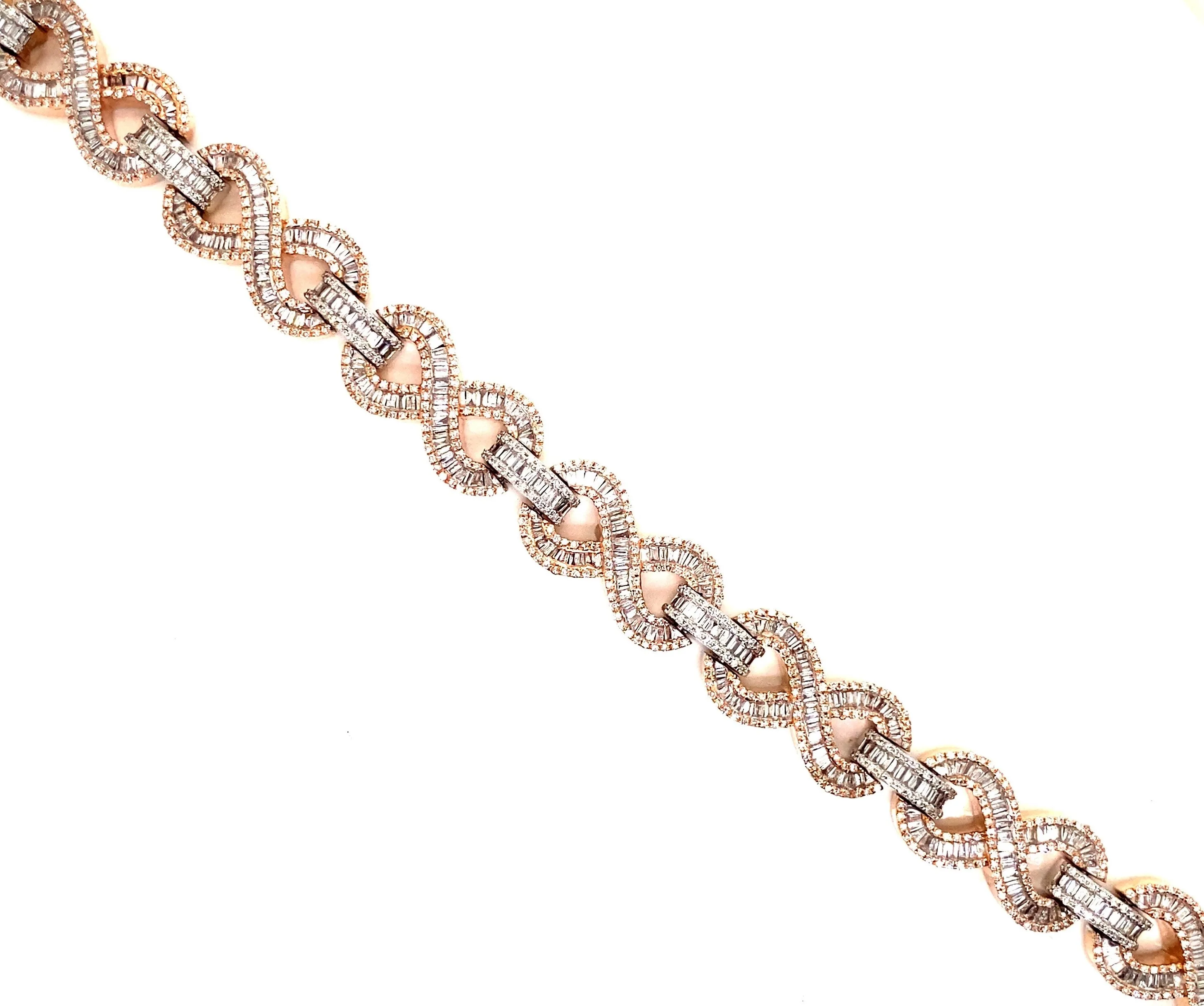 Infinity Diamond Men's Bracelet