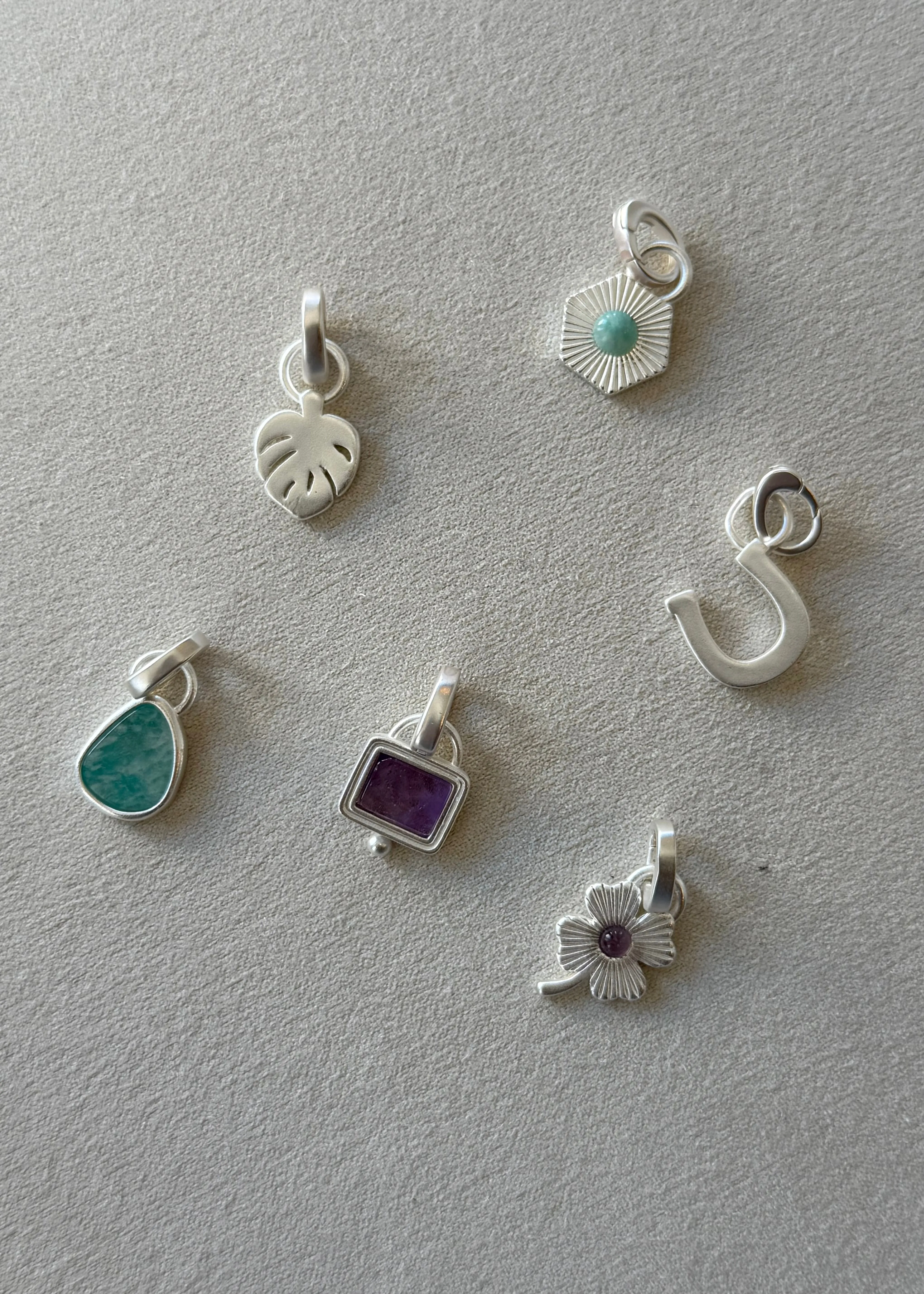 Interchangeable Bracelet and Necklace Charms