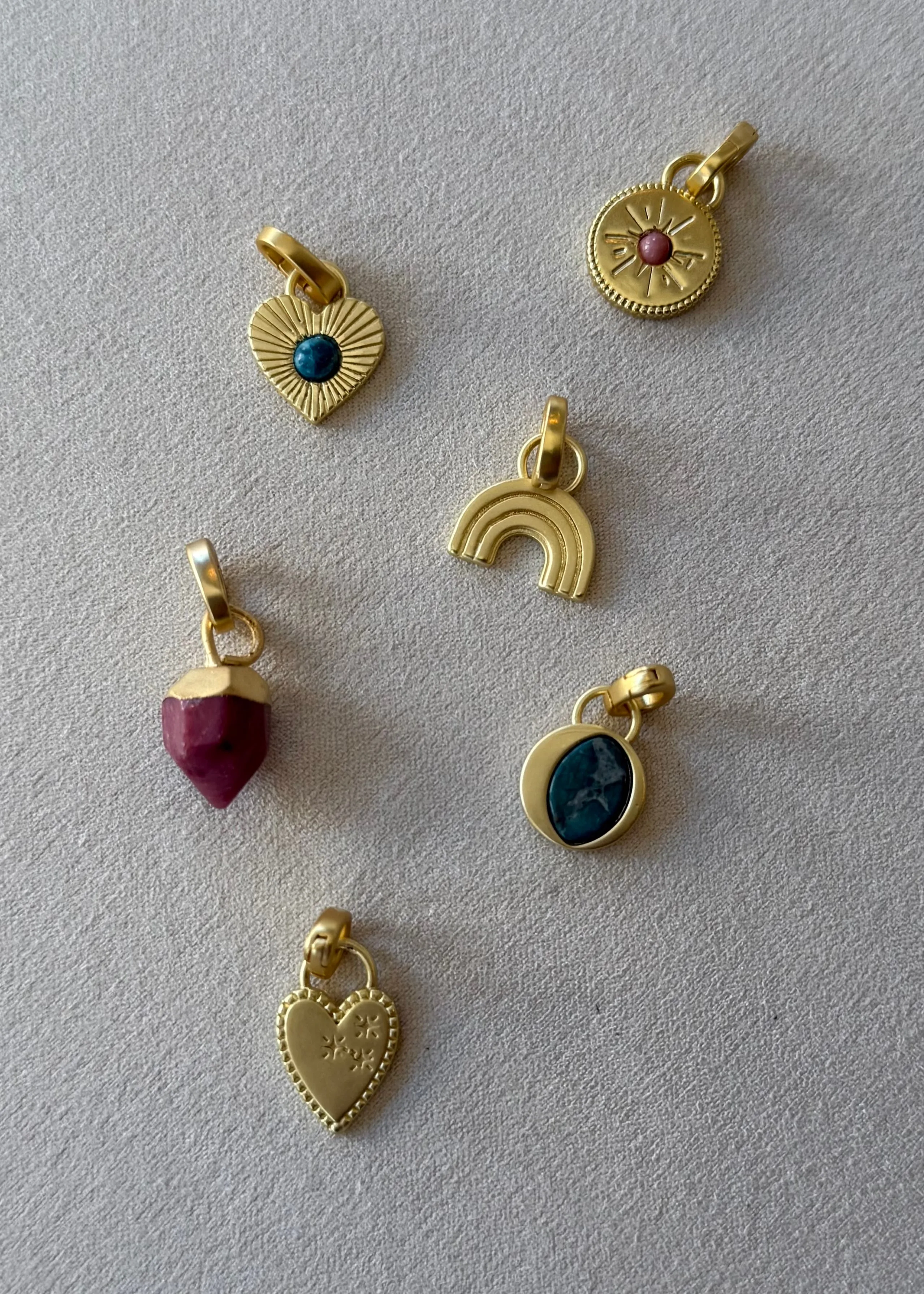 Interchangeable Bracelet and Necklace Charms