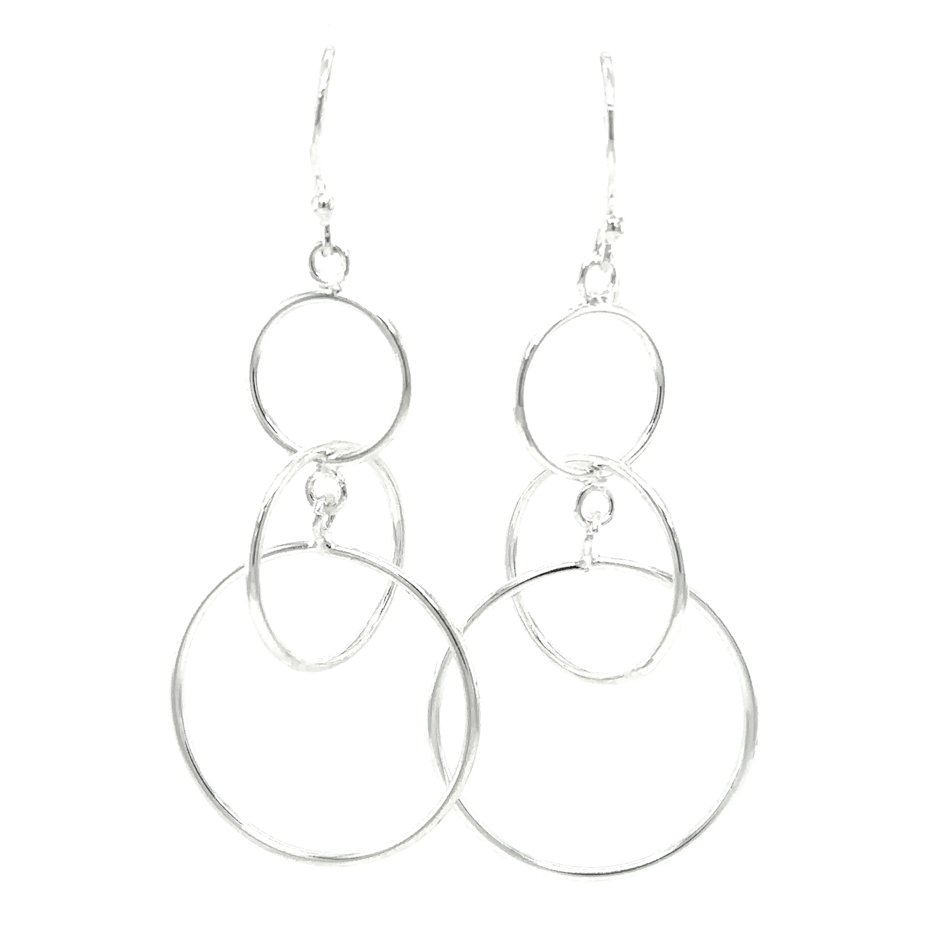 Interlocked Circles Earrings