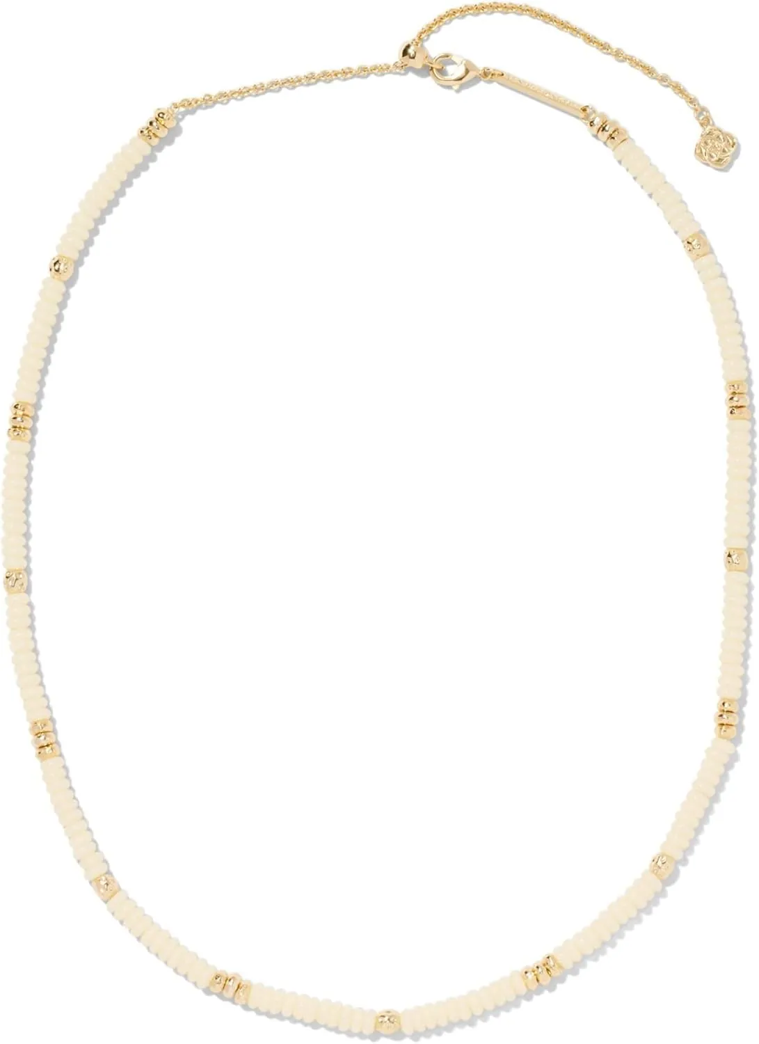 Kendra Scott Deliah Strand Necklace Gold Ivory Mother Of Pearl One Size