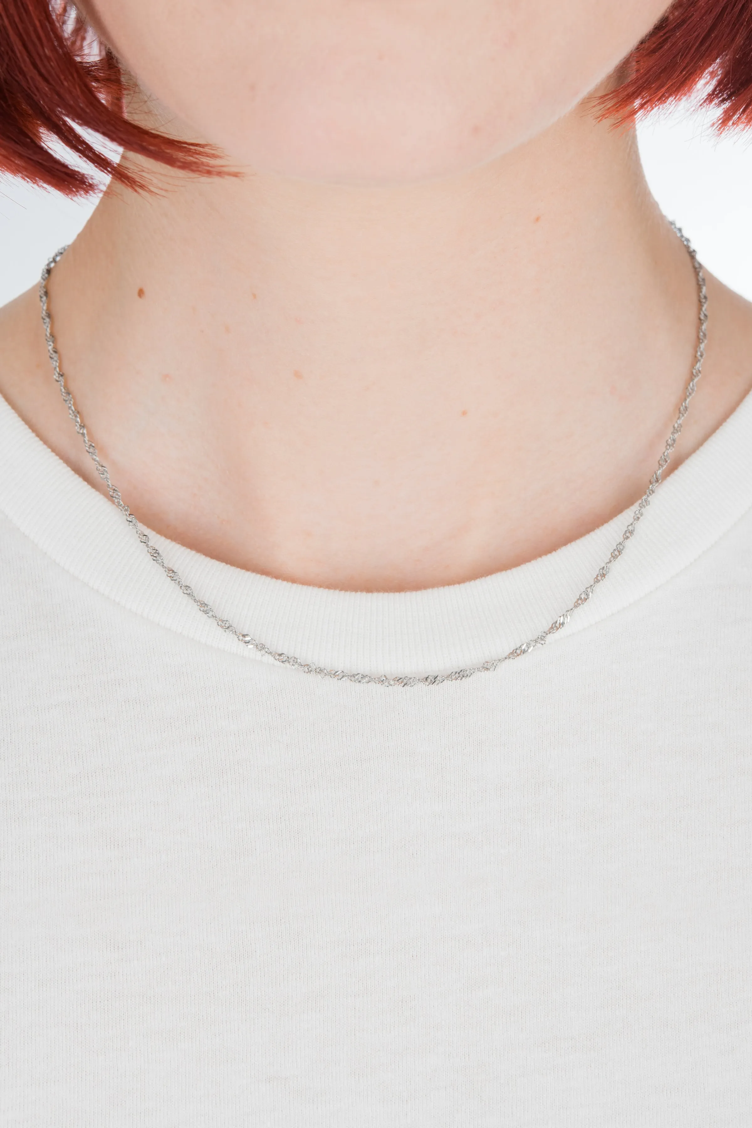 Layering Singapore Chain in Silver