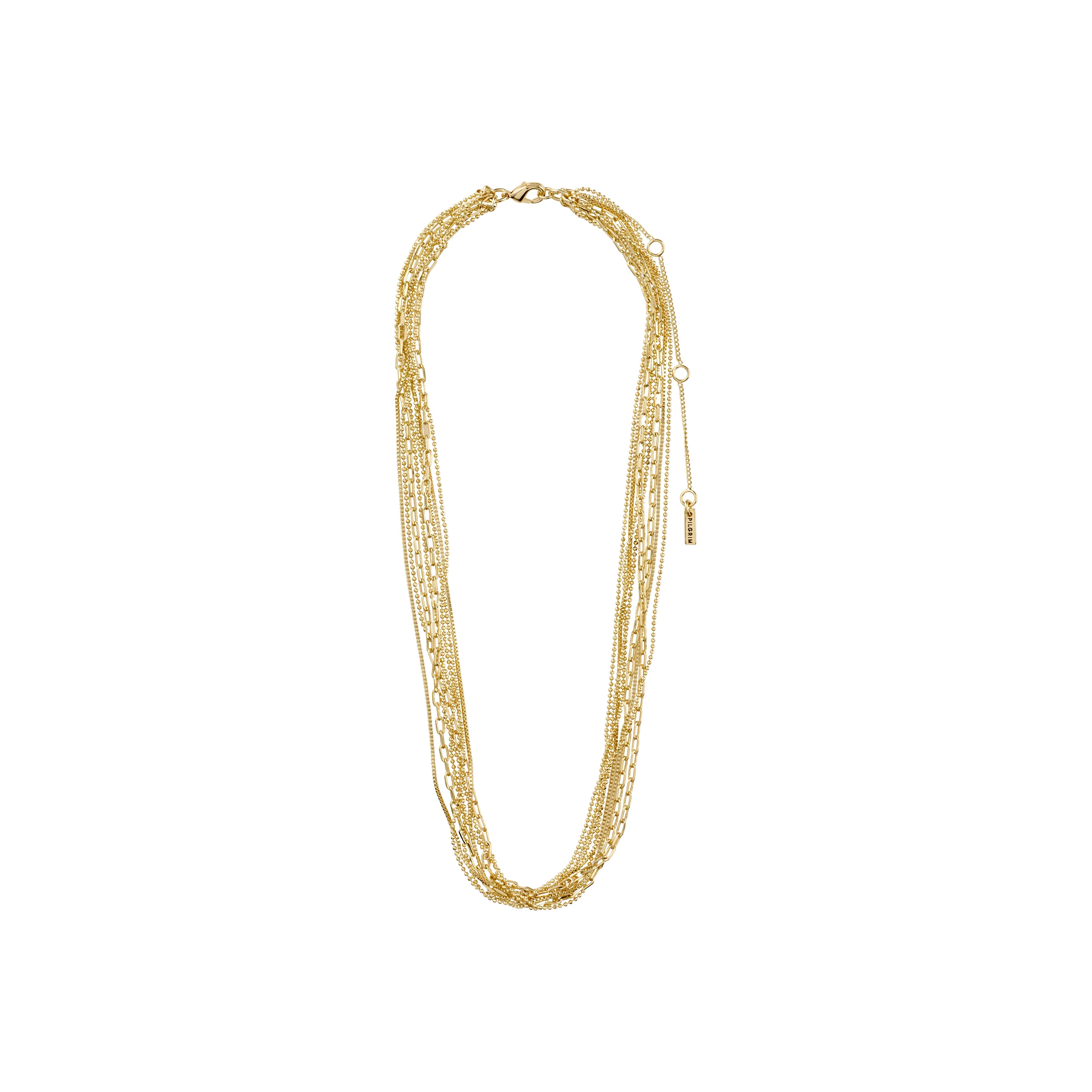LILY chain necklace gold-plated