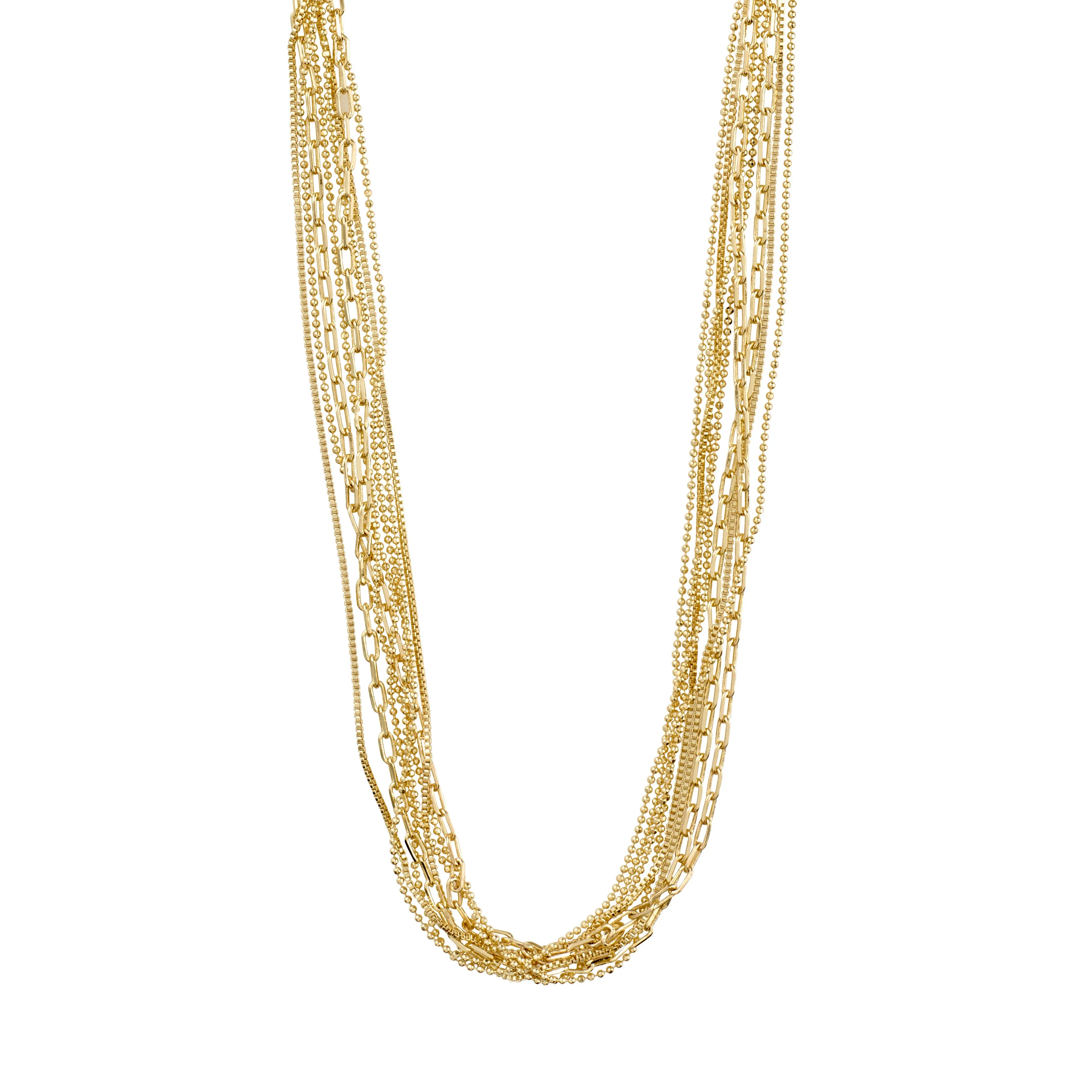LILY chain necklace gold-plated