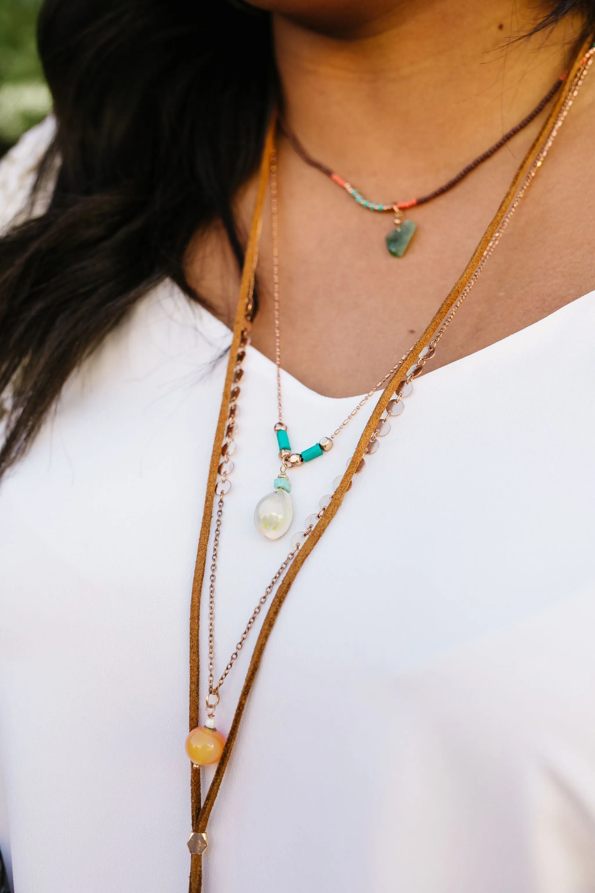 Make A Statement Multi-Strand Necklace