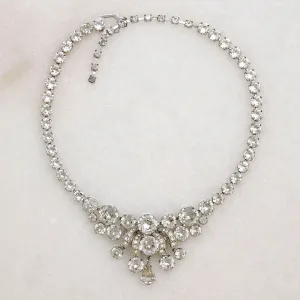 Opulent Swarovski Crystal Necklace by Eisenberg
